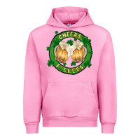 Fuchsia Pink cheers fckers Urban Hoodie - MaliasSmallBusiness