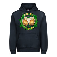 Navy cheers fckers Urban Hoodie - MaliasSmallBusiness