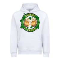 White cheers fckers Urban Hoodie - MaliasSmallBusiness