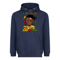 Navy little mister juneteenth Heavyweight Hoodie - HRA Design Shop