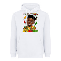 White little mister juneteenth Heavyweight Hoodie - HRA Design Shop