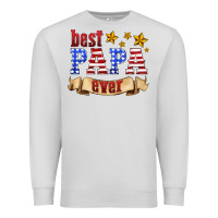Dove Grey best papa ever Premium Sweatshirt - HRA Design Shop