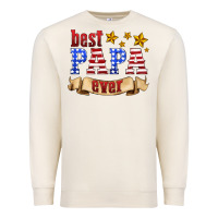 Sandshell best papa ever Premium Sweatshirt - HRA Design Shop
