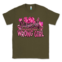 Army Green cancer picked the wrong girl Classic Tee - RanaPortraitStore