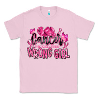 Bubblegum Pink cancer picked the wrong girl Classic Tee - RanaPortraitStore