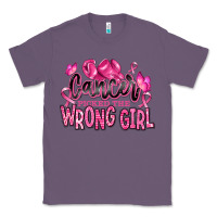 Lavender cancer picked the wrong girl Classic Tee - RanaPortraitStore
