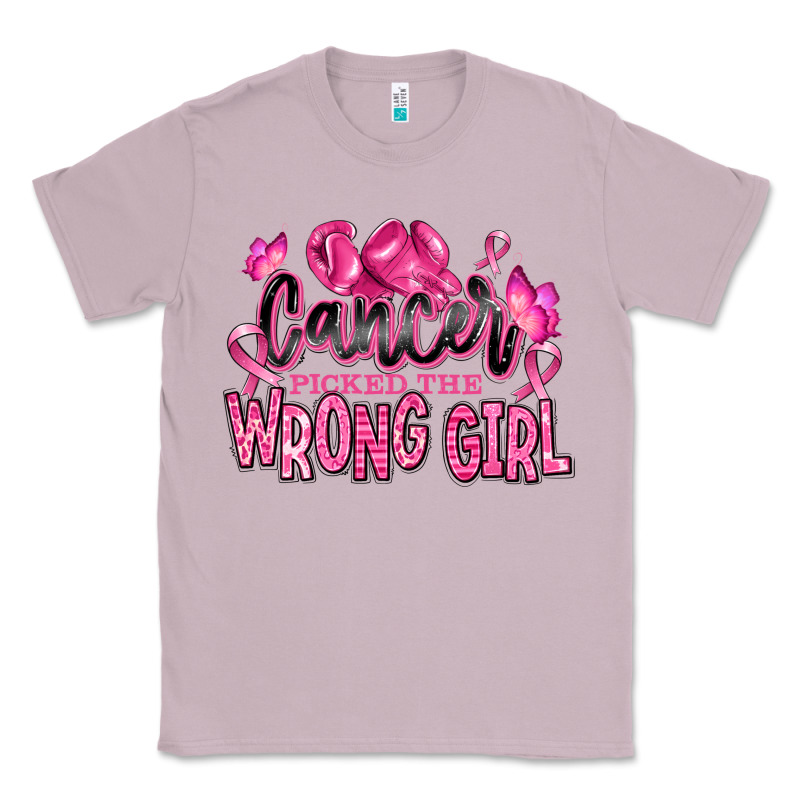 Cancer Picked The Wrong Girl Classic Tee by RanaPortraitStore | Teevron