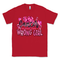 Red cancer picked the wrong girl Classic Tee - RanaPortraitStore