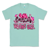Seafoam cancer picked the wrong girl Classic Tee - RanaPortraitStore
