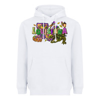 Louisiana Mardi Gras Heavyweight Hoodie | Teevron