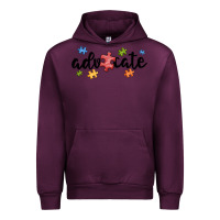 Mauve Wine advocate autism Urban Hoodie - MaliasSmallBusiness