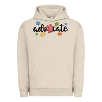 Pigment French Oak advocate autism Urban Hoodie - MaliasSmallBusiness