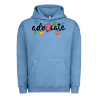 Pigment Pebble Blue advocate autism Urban Hoodie - MaliasSmallBusiness