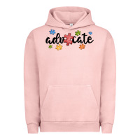 Pigment Salmon advocate autism Urban Hoodie - MaliasSmallBusiness