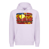 Lilac Western American Flag Softball Premium Hoodie - LillyAllenDesigns