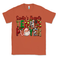 Copper Santa's Favorite Tennis Player For Christmas Classic Tee - FaDigitalArtStudio