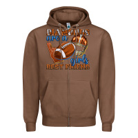 Chestnut diamonds are a girls best friend football Zipper Hoodie - texasbilliewilder