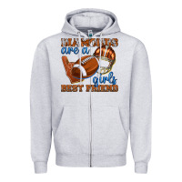 Heather Grey diamonds are a girls best friend football Zipper Hoodie - texasbilliewilder