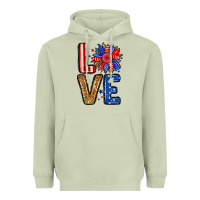 Matcha Love sunflower Heavyweight Hoodie - Neo Western