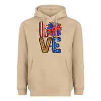 Mushroom Love sunflower Heavyweight Hoodie - Neo Western