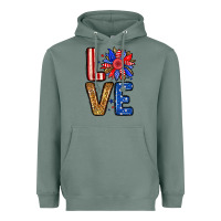 Sage Love sunflower Heavyweight Hoodie - Neo Western