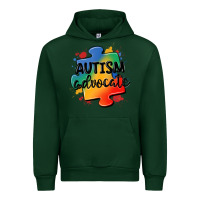 Forest Green autism advocate Urban Hoodie - MaliasSmallBusiness