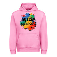 Fuchsia Pink autism advocate Urban Hoodie - MaliasSmallBusiness