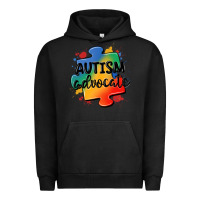 Pigment Black autism advocate Urban Hoodie - MaliasSmallBusiness
