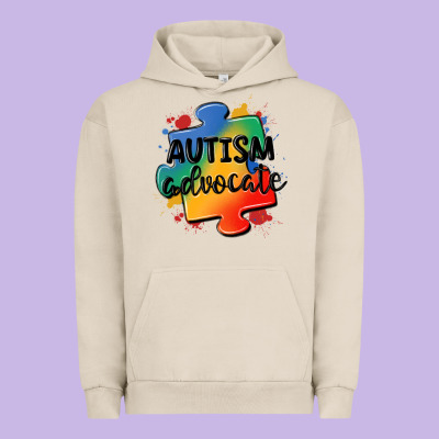 Autism Advocate Urban Hoodie Designed By Maliassmallbusiness