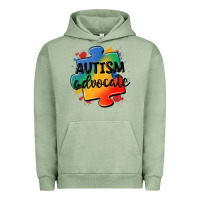 Pigment Oil Green autism advocate Urban Hoodie - MaliasSmallBusiness