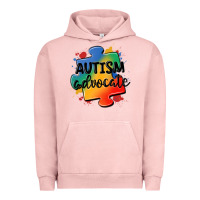 Pigment Salmon autism advocate Urban Hoodie - MaliasSmallBusiness