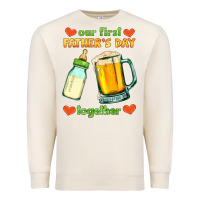 Sandshell our first father's day together Premium Sweatshirt - HRA Design Shop