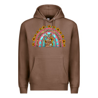Chestnut western easter rainbow Premium Hoodie - Jasminsmagicworld