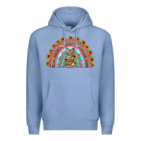 Colony Blue western easter rainbow Premium Hoodie - Jasminsmagicworld
