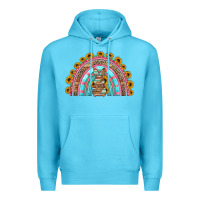 Ocean Blue western easter rainbow Premium Hoodie - Jasminsmagicworld