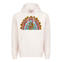 Pale Pink western easter rainbow Premium Hoodie - Jasminsmagicworld