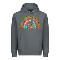 Rock western easter rainbow Premium Hoodie - Jasminsmagicworld