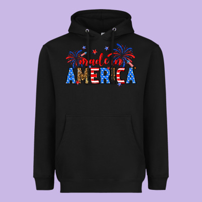 Made In America Heavyweight Hoodie Designed By Neo Western