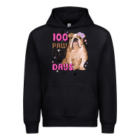 Black 100 days of school Urban Hoodie - MaliasSmallBusiness