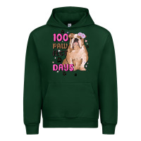 Forest Green 100 days of school Urban Hoodie - MaliasSmallBusiness