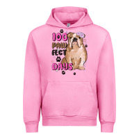 Fuchsia Pink 100 days of school Urban Hoodie - MaliasSmallBusiness