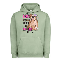Pigment Oil Green 100 days of school Urban Hoodie - MaliasSmallBusiness