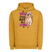 Pigment Peanut Butter 100 days of school Urban Hoodie - MaliasSmallBusiness