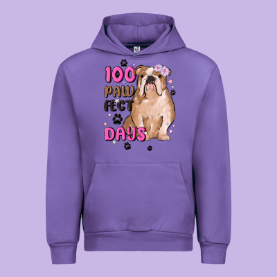 100 Days Of School Urban Hoodie Designed By Maliassmallbusiness