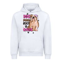 White 100 days of school Urban Hoodie - MaliasSmallBusiness