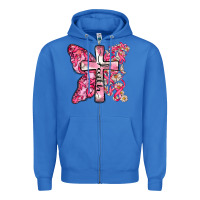 True Royal faith cancer cross Zipper Hoodie - Zillion Design Studio