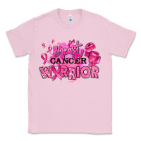 Bubblegum Pink breast cancer warrior Classic Tee - RanaPortraitStore