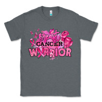 Charcoal Heather breast cancer warrior Classic Tee - RanaPortraitStore
