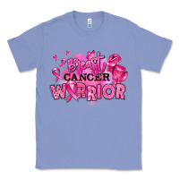 Colony Blue breast cancer warrior Classic Tee - RanaPortraitStore