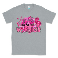 Heather Grey breast cancer warrior Classic Tee - RanaPortraitStore